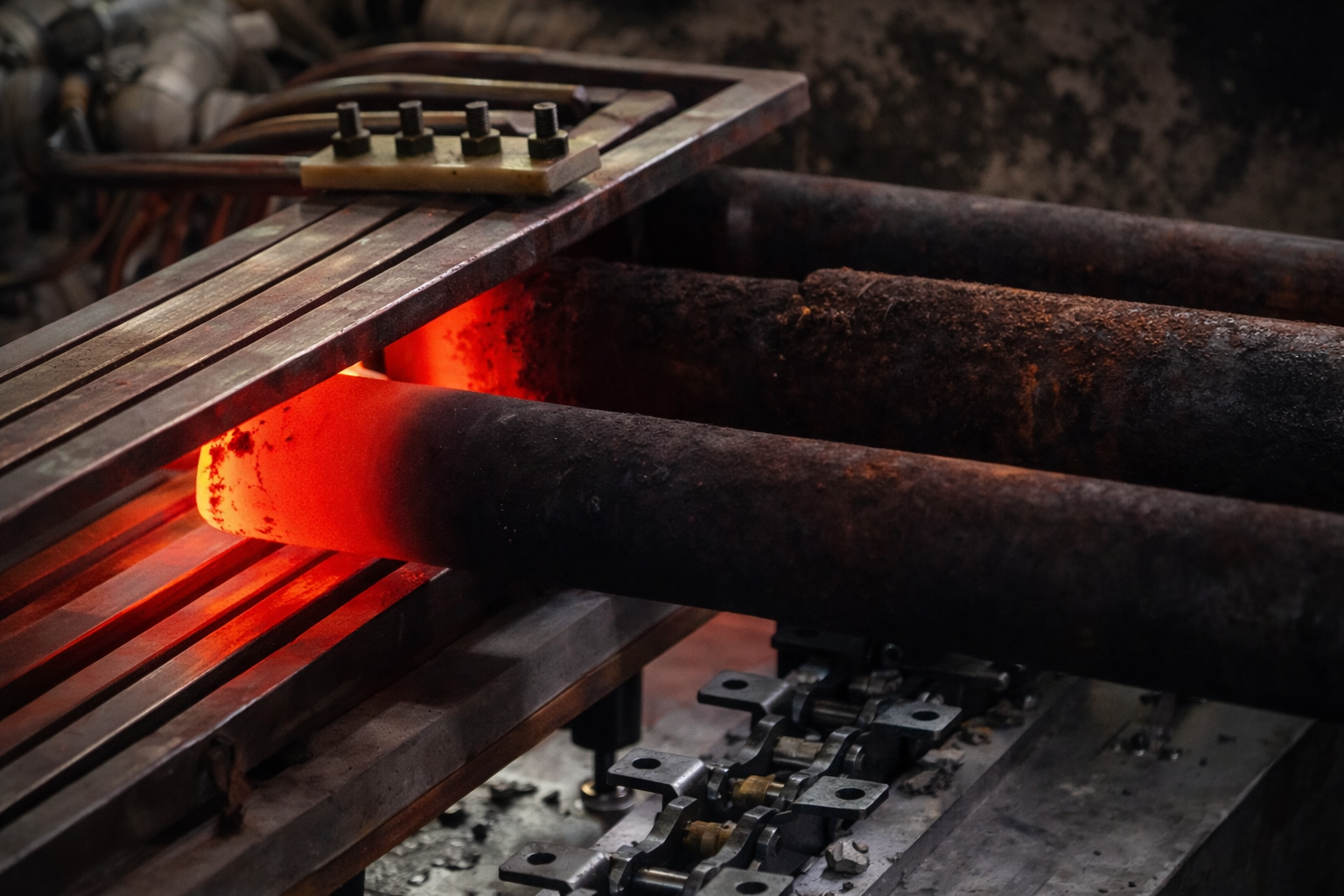 Induction forging machine manufacturing facility