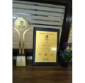 India 5000 MSME trophy with certificate
