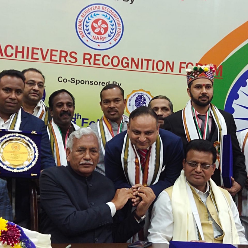 Group photo at National Achievers Recognition Forum